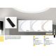 Plafoniere - Plafoniera LED cu telecomanda design slim GAMMA D-60cm