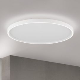 Plafoniere - Plafoniera LED design circular MASCA D-60cm alba