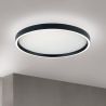 Plafoniera LED design circular MASCA D-40cm negru