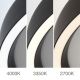 Plafoniere - Plafoniera LED design circular MASCA D-60cm negru