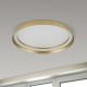 Plafoniere - Plafoniera LED design circular MANTA D-45cm auriu mat