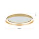 Plafoniere - Plafoniera LED design circular MANTA D-45cm auriu mat