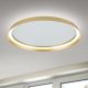 Plafoniere - Plafoniera LED design circular MASCA D-60cm auriu mat