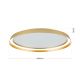 Plafoniere - Plafoniera LED design circular MASCA D-60cm auriu mat