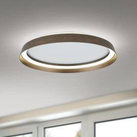 Plafoniere - Plafoniera LED design circular MANTA D-45cm bronz