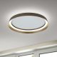 Plafoniere - Plafoniera LED design circular MANTA D-45cm bronz