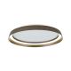 Plafoniere - Plafoniera LED design circular MANTA D-45cm bronz