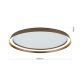 Plafoniere - Plafoniera LED design circular MANTA D-60cm bronz