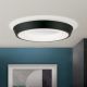 Plafoniere - Plafoniera LED design circular LOOK negru