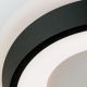 Plafoniere - Plafoniera LED design circular LOOK negru