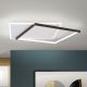 Plafoniere - Plafoniera LED design slim EMANUEL negru/alb