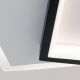 Plafoniere - Plafoniera LED design slim EMANUEL negru/alb