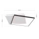 Plafoniere - Plafoniera LED design slim EMANUEL negru/alb