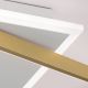 Plafoniere - Plafoniera LED design slim EMANUEL auriu/alb