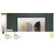 Plafoniere - Plafoniera LED design slim EMANUEL auriu/alb