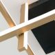 Plafoniere - Plafoniera LED moderna stil minimalist STARGATE 52W negru/auriu