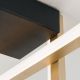 Plafoniere - Plafoniera LED moderna stil minimalist STARGATE 27W negru/auriu