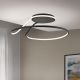 Lustre aplicate - Lustra LED aplicata stil minimalist CLAIRE neagra