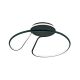 Lustre aplicate - Lustra LED aplicata stil minimalist CLAIRE neagra