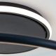 Lustre aplicate - Lustra LED aplicata stil minimalist CLAIRE neagra