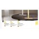 Lustre aplicate - Lustra LED aplicata stil minimalist CLAIRE neagra
