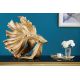 Statuete - Statueta decorativa extravaganta Fisch Crowntail 65cm, auriu