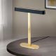 Lampi birou - Veioza/Lampa de masa LED moderna AUFTAKT auriu/negru