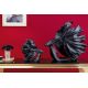 Statuete - Statueta decorativa extravaganta Fisch Crowntail 35cm, negru