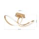 Lustre aplicate - Lustra LED aplicata stil minimalist CIRCUS alama