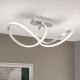 Lustre aplicate - Lustra LED aplicata stil minimalist CIRCUS crom satin