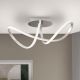 Lustre aplicate - Lustra LED aplicata stil minimalist CIRCUS crom satin