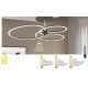 Lustre aplicate - Lustra LED aplicata stil minimalist CIRCUS crom satin