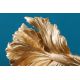 Statuete - Statueta decorativa extravaganta Fisch Crowntail 35cm, auriu