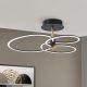 Lustre aplicate - Lustra LED aplicata stil minimalist CHARLOTTE negru/auriu