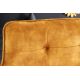 Banchete-Tabureti - Bancheta cu aspect retro Euphoria 160cm, galben mustar