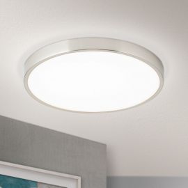 Plafoniere - Plafoniera LED design slim BULLY D-28cm crom satin