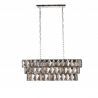 Lustra suspendata moderna Kristall 90cm