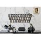 Pendule, Lustre suspendate - Lustra suspendata moderna Kristall 90cm