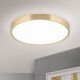 Plafoniere - Plafoniera LED design slim BULLY D-28cm alama antique