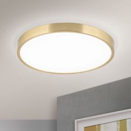 Plafoniere - Plafoniera LED design slim BULLY D-28cm alama antique