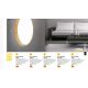 Plafoniere - Plafoniera LED design slim BULLY D-28cm negru