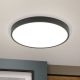 Plafoniere - Plafoniera LED design slim BULLY D-28cm negru