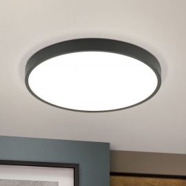Plafoniere - Plafoniera LED design slim BULLY D-28cm negru