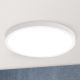 Plafoniere - Plafoniera LED design slim LERO D-30cm 3000K alba