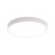 Plafoniere - Plafoniera LED design slim LERO D-23cm alba