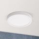 Plafoniere - Mini Plafoniera LED design slim LERO D-18cm alba