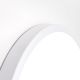 Plafoniere - Mini Plafoniera LED design slim LERO D-18cm alba