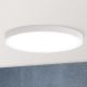 Plafoniere - Plafoniera LED design slim LERO D-30cm 4000K alba