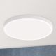 Plafoniere - Plafoniera LED design slim LERO D-30cm 4000K alba