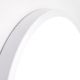 Plafoniere - Plafoniera LED design slim LERO D-30cm 4000K alba